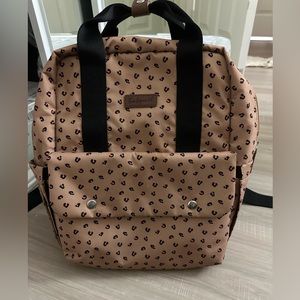 Babymel Georgi ECO Diaper Bag Backpack in Leopard
